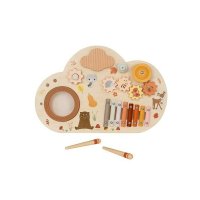 Tablita cu activitati, Baby Mix, Cu animale, Din lemn - 1