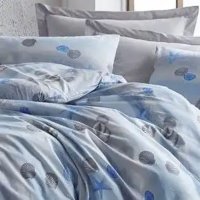 Lenjerie de pat bumbac satinat 2 persoane,homs,serie D 270,00011 - 1