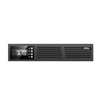 UPS online nJoy Runa 1K, 1000VA/900W, dubla conversie, LCD, rackabil 2U - 1