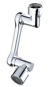 Extensie rotativa pentru robinet cu multiple moduri de curgere a apei - 1