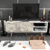 Comoda TV Ronas - Alb - 1