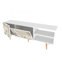 Comoda TV Ronas - Alb - 4