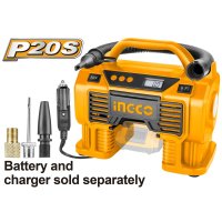 Ingco CACLI2002 Compresor Aer Auto 20V - 4 in 1 Multifunctional - 1