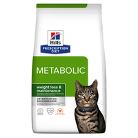HILL'S Prescription Diet Metabolic pentru Pisici cu Pui, 12kg - Hrană Uscată pentru Afecțiuni Metabolice - 1