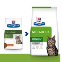 HILL'S Prescription Diet Metabolic pentru Pisici cu Pui, 12kg - Hrană Uscată pentru Afecțiuni Metabolice - 5