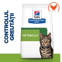 HILL'S Prescription Diet Metabolic pentru Pisici cu Pui, 12kg - Hrană Uscată pentru Afecțiuni Metabolice - 7