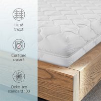 Saltea Ortopedica Star Moon Athena DoubleSide 140x200x25cm, Spuma Poliuretanica Reversibila, Ferma - 6