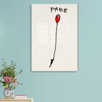 Tablou din sticlă temperată UV Multicolor 70x100 cm - 1