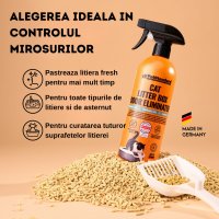 SHAW PetStandard Solutie Profesionala Enzimatica, odorizant litieră pisici, 750ml - 6