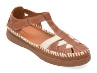Pantofi PASS COLLECTION maro, KL60027, din piele naturala - 1