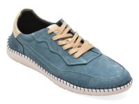 Pantofi sport GRYXX albastri, 74034, din piele intoarsa - 1