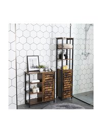 Raft depozitare, Vasagle, Maro Rustic, LSC37BX, 37 x 30 x 167 cm - 7