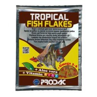 Hrana pentru pesti, Prodac Tropical Fish Flakes, 12 g - 1