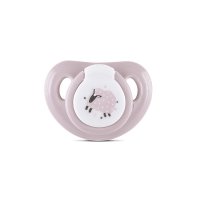 Set 2 suzete din silicon moale Mellow Rose cu capac 0 luni+ - 4