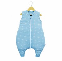 Sac de dormit cu picioruse KidsDecor 0.40.5 tog Stars in your eyes Blue 130 cm - 5