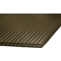 Policarbonat bronze dark UV  10 mm  2.1 x 6 m - 1