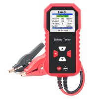 Tester baterie auto Lancol MICRO-500, verificare rapida 12V Plumb-Acid si LiFePO4, compatibil AGM, GEL, EFB, rosu negru - 4