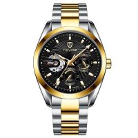 Ceas barbatesc Tevise Mecanic Automatic Otel Analog Business Elegant Argintiu - 5