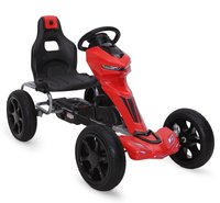 Nichiduta Go Kart Extreme Red pentru copii, cu structura metalica si scaun reglabil - 1