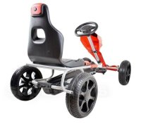 Nichiduta Go Kart Extreme Red pentru copii, cu structura metalica si scaun reglabil - 2