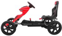 Nichiduta Go Kart Extreme Red pentru copii, cu structura metalica si scaun reglabil - 3