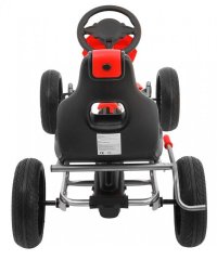 Nichiduta Go Kart Extreme Red pentru copii, cu structura metalica si scaun reglabil - 6