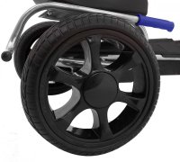Nichiduta Go Kart Extreme Red pentru copii, cu structura metalica si scaun reglabil - 7