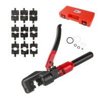 Presa hidraulica manuala Dema PZK 40 70 HMa 18538 pentru sertizarea cablurilor, 4-70 mm, 8 tone - 1