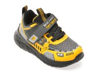 Pantofi sport SKECHERS galbeni, SKECH TRACKS, din material textil - 1