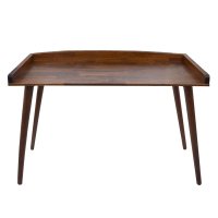 Birou Brady lemn de pin natural nuc 119x59x75cm - 2