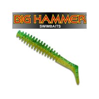 Shad Big Hammer Ring Swimbaits, Model Invader, 10cm, Set de 4 Bucati - 1