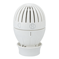 Kit Giacomini R470AX003 pentru radiator, cu cap termostatic, ventil de tur si robinet de retur, unghiular, 1/2 x 16 mm - 3