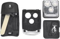 Carcasa Cheie Auto Techstar cu 3 Butoane pentru Honda Civic, Accord, Jazz, CR-V, HR-V, Odyssey si Acura - cu Lama - 6