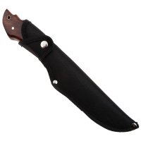 Cutit de vanatoare IdeallStore®, Mountain Stag , argintiu, 27.5 cm, teaca textila inclusa - 3