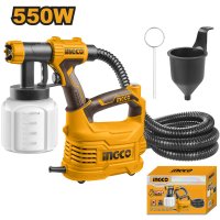 Pistol Electric de Vopsit Ingco SPG5008 cu Compresor de 550W - 1