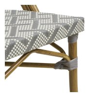 Scaun dining Lauria alb, 57x45x88 cm - Eleganță și confort - 3