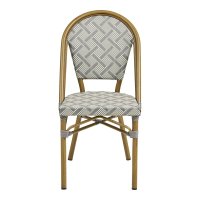 Scaun dining Lauria alb, 57x45x88 cm - Eleganță și confort - 4