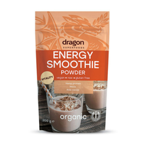 Pudra proteica bio Energy Mix cu Canepa, Cacao raw si Maca, 200g - Dragon Superfoods - 1