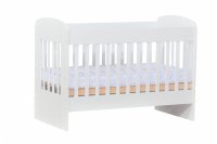 Patut din lemn Nichiduta Sweet Dreams II cu somiera ajustabila si saltea cocos 12 cm - 4