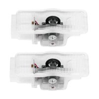 Set 2 Bucati Emblema Logo LED Portiera dedicata Marca Auto PEUGEOT - 5