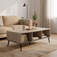 Masuta de cafea, Zezan, Sonoma, 121x60x44.5 cm - 1