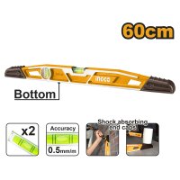 Boloboc Curbat 60cm INGCO HBSL08060 - Nivela Profesionala Heavy-Duty - 1