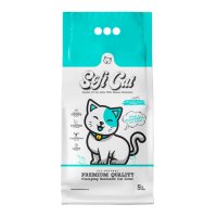 SOFTCAT, săpun Marsilia, așternut igienic pisici, granule, bentonită, aglomerant, neutralizare mirosuri, 5l - 2