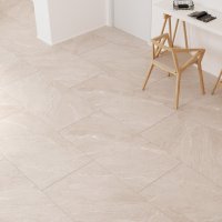 Gresie portelanata Lagom Sand 60 x 120 cm mata rectificata tip marmura pentru interior si exterior - 4