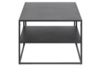 Masuta de cafea Newton, negru mat, metal, 90 x 60 x 45 cm - 4