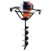 Motoburghiu RURIS TT12 2.3 CP cu 2 Burghie de 150 si 200 mm - 1