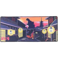 Mousepad Oversize Skyline Godzilla - 1