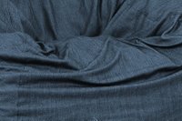 Fotoliu King Size Pufrelax din Denim cu Husa Detasabila si Functie Transformabila in Pat - 2