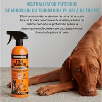 SHAW PetStandard solutie profesionala enzimatica pentru eliminarea petelor cu neutralizare mirosuri câini și pisici, 750ml - 4