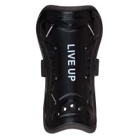 Tibiere fotbal, live up, negru, lungime 18 cm - 1